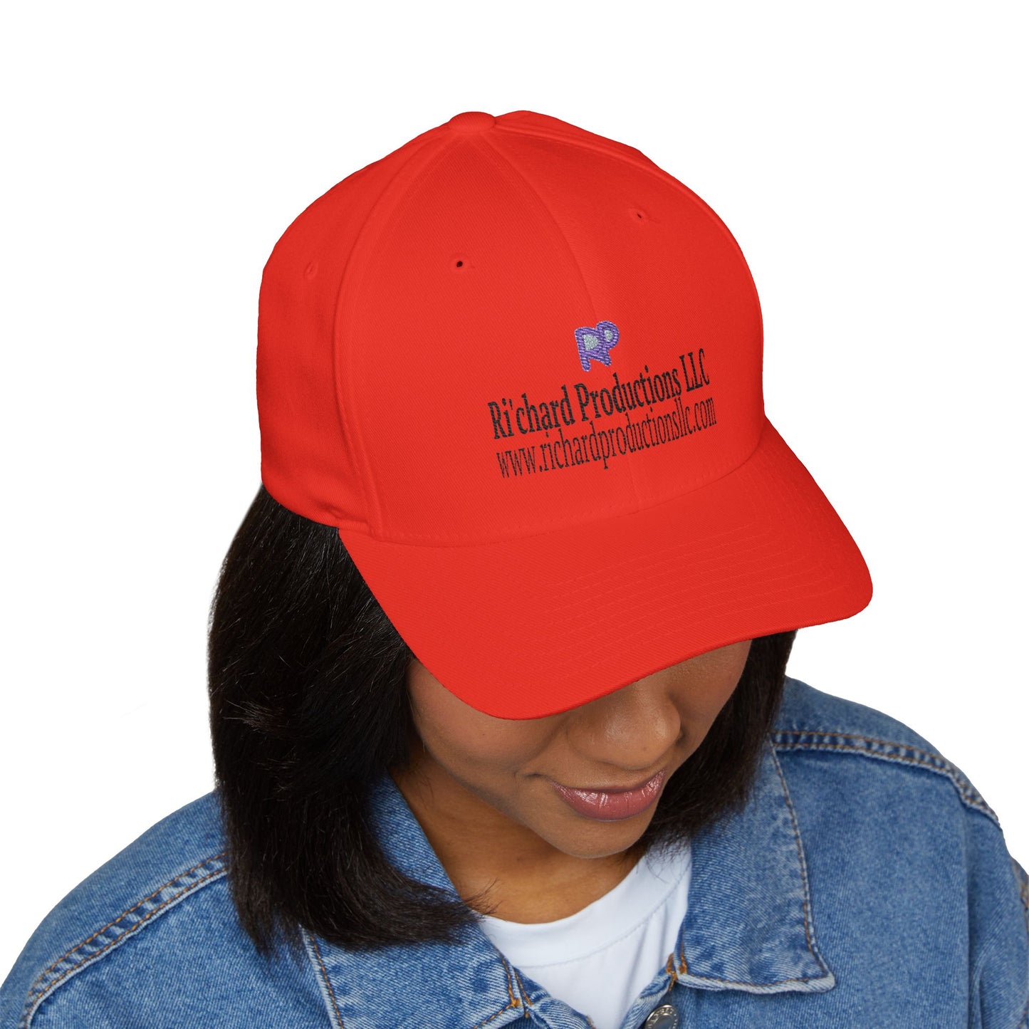 Richard Productions LLC Promotional Hat-Embroidered Logo Baseball Cap