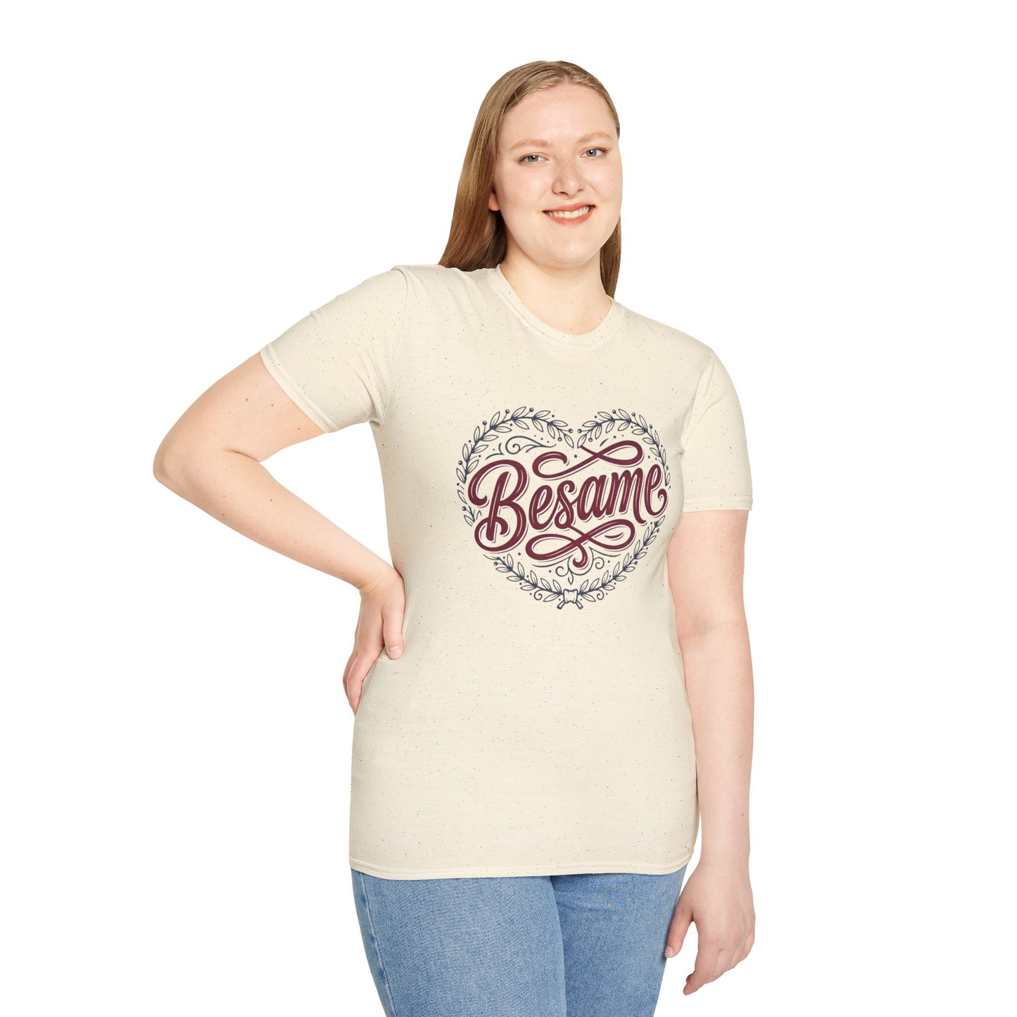 Besame Heart Graphic T-Shirt