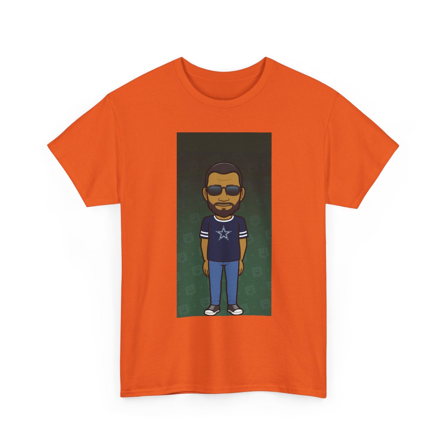 Cartoon Guy Graphic Tee — Personalized Avatar Shirt Printify