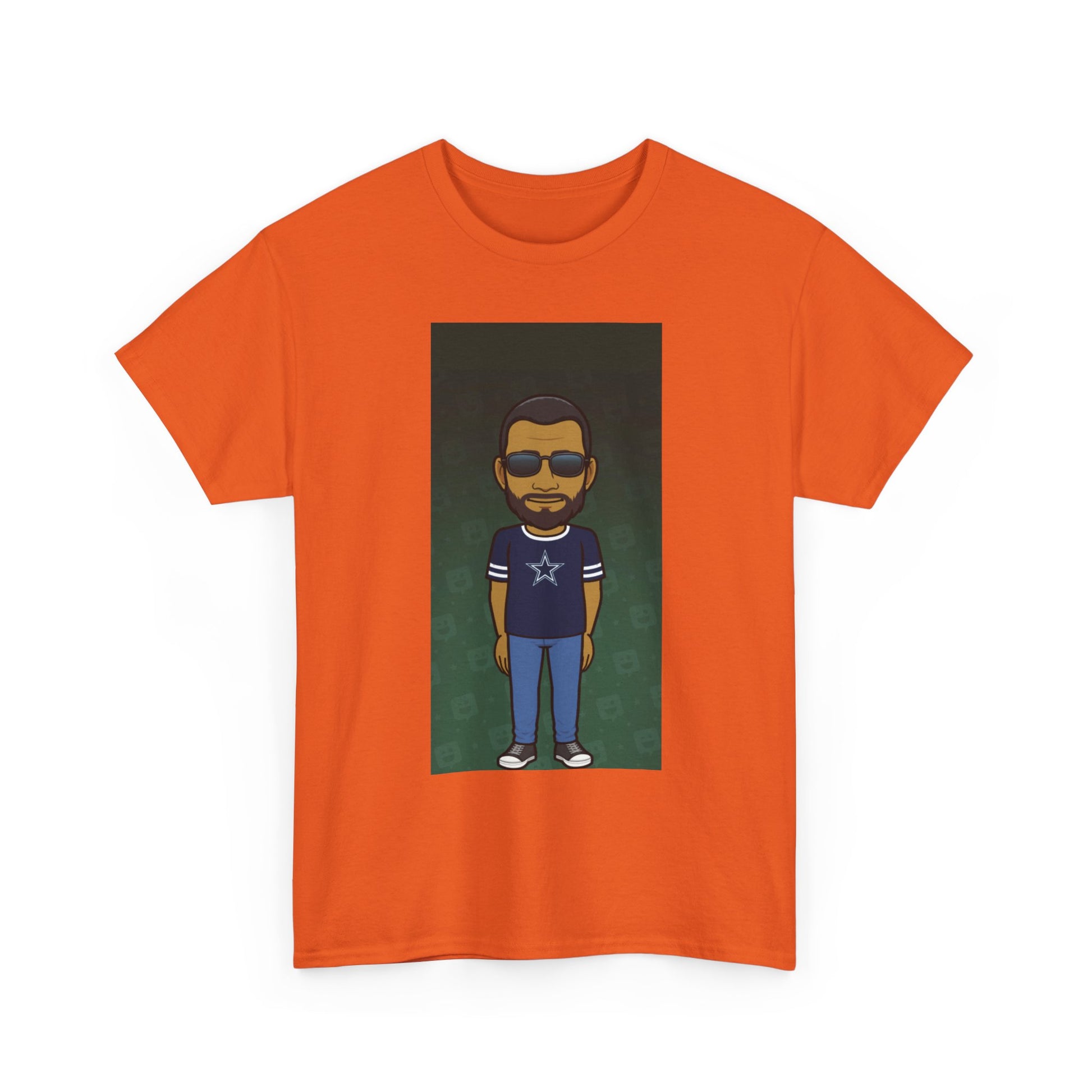 Cartoon Guy Graphic Tee — Personalized Avatar Shirt Printify