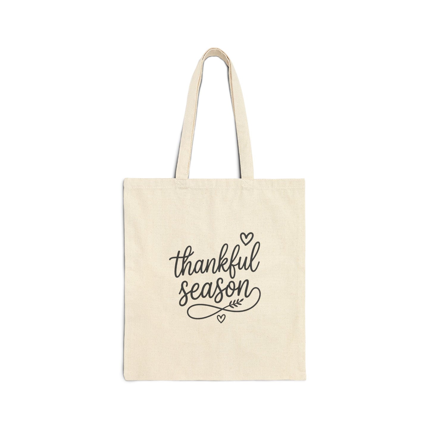 Thankful Season Tote | Thanksgiving Canvas Tote, Fall Harvest Market Bag