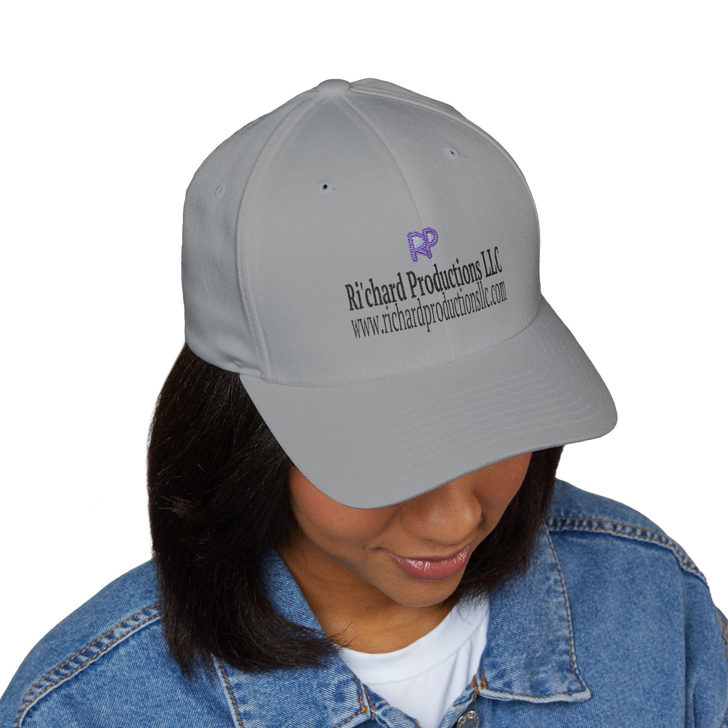 Richard Productions LLC Promotional Hat-Embroidered Logo Baseball Cap