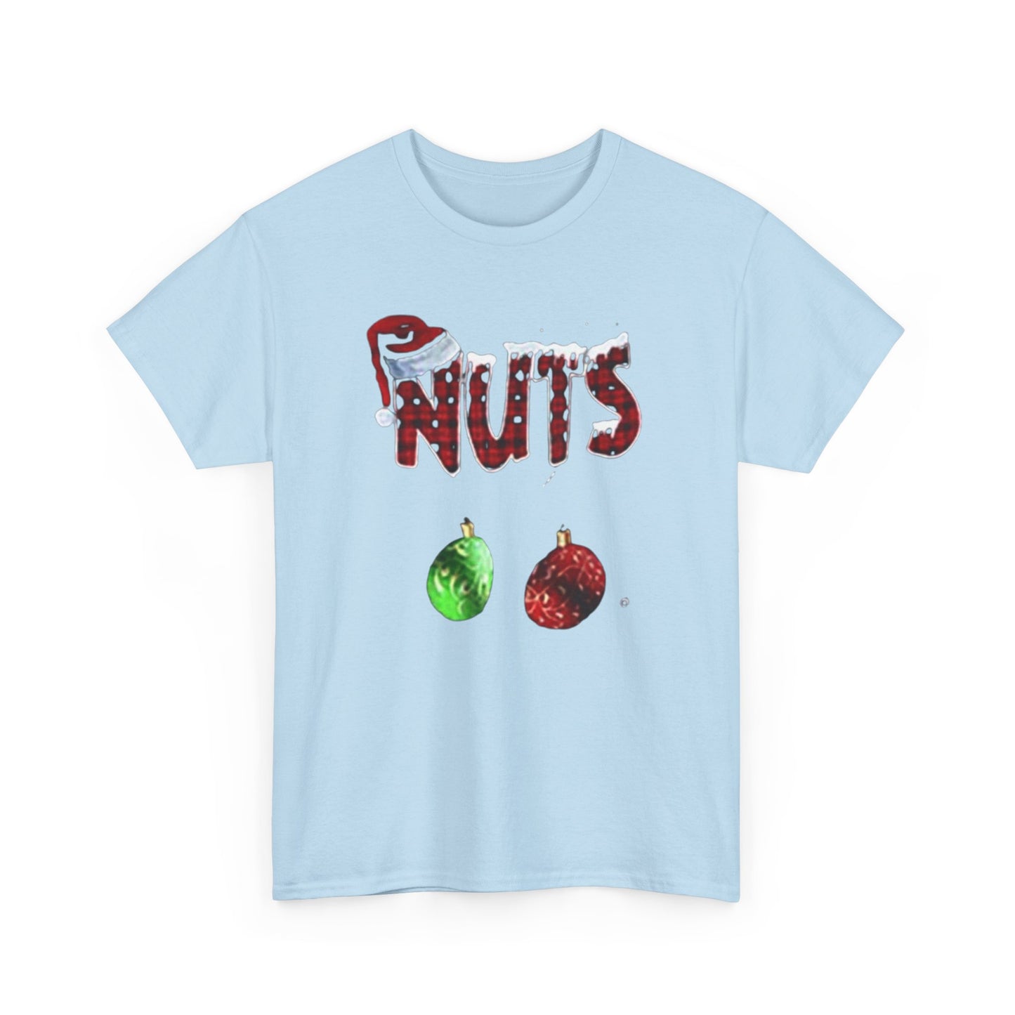 Holiday 'Nuts' Tee — Funny Christmas Ornament Graphic T-Shirt Printify