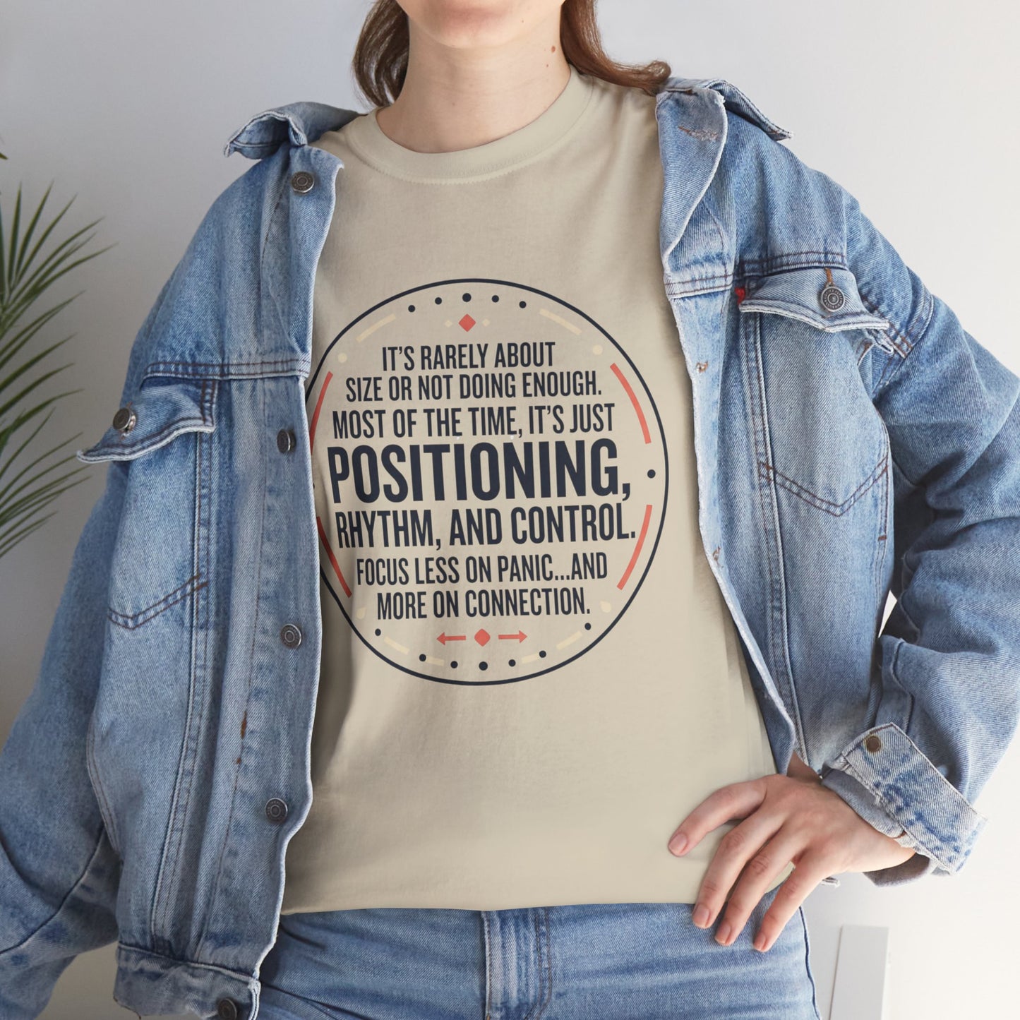"Positioning, Rhythm, and Control" Motivational Tee—Inspirational Quote T-Shirt