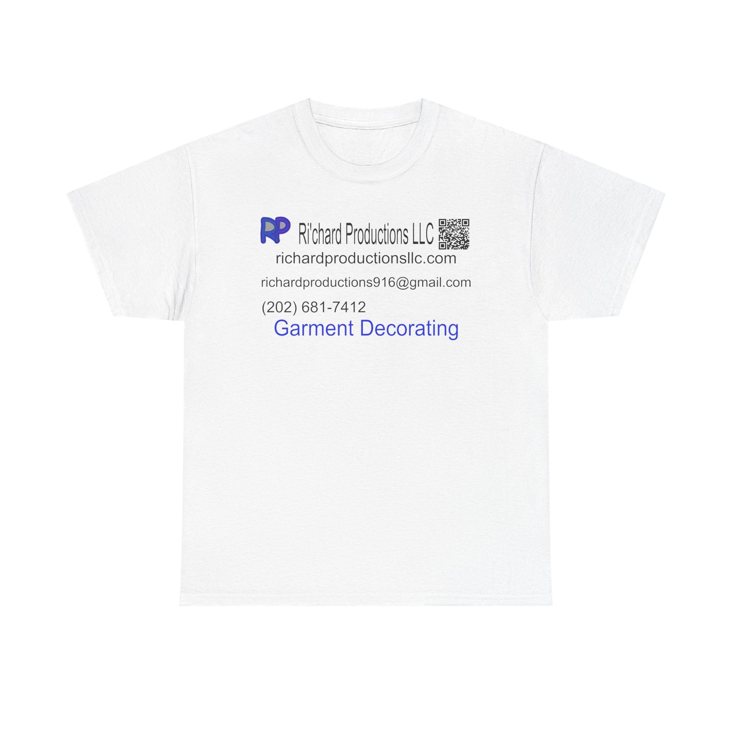 Ri'chard Productions LLC-Custom Unisex Heavy Cotton Tee