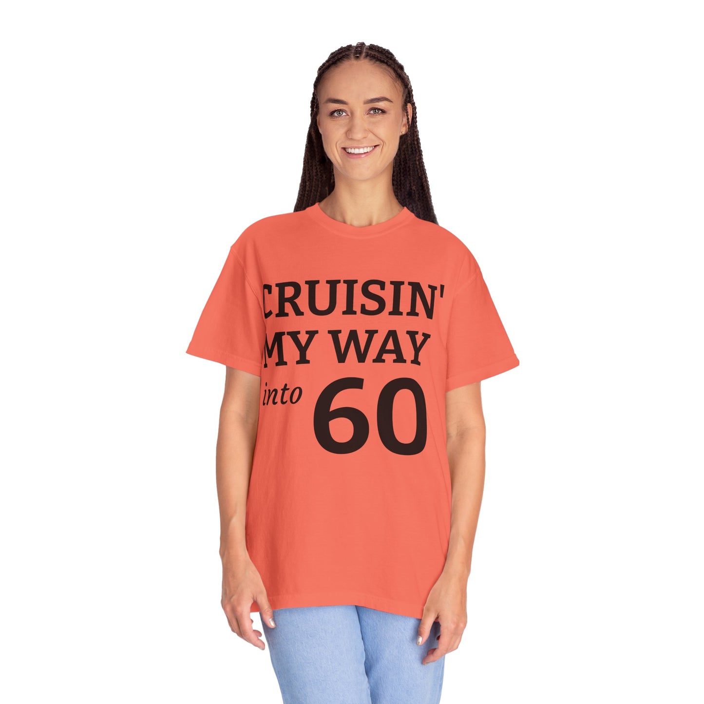 Cruisin' My Way Into 60 T-Shirt — 60th Birthday Tee