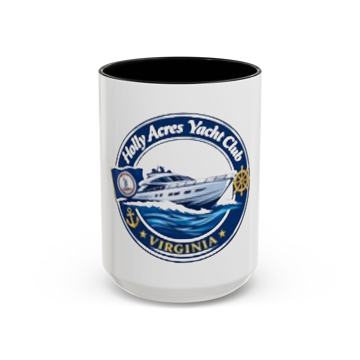 Holly Acres Yacht Club Virginia Coffee Mug – Nautical Boat Accent Mug HAYC