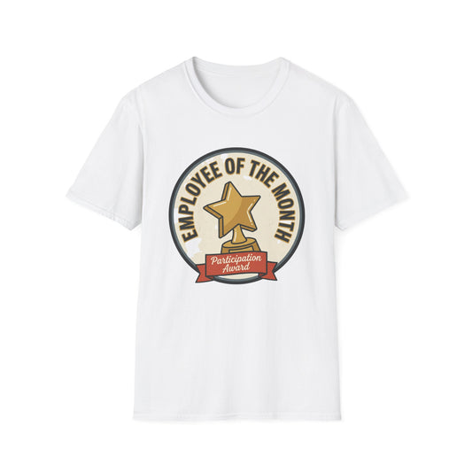 Employee of the Month T-Shirt — Participation Award Star Tee