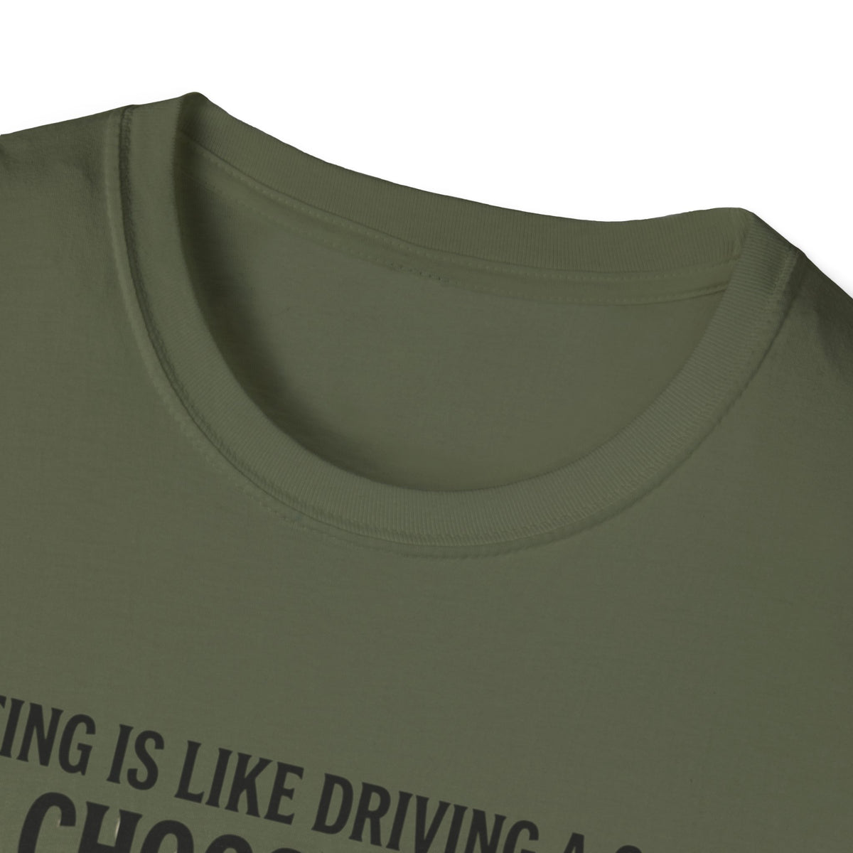 Voting Is Like Driving T-Shirt – "Choose (D) to Go Forward, Choose (R) to Go Backward" Political Voter Awareness Tee