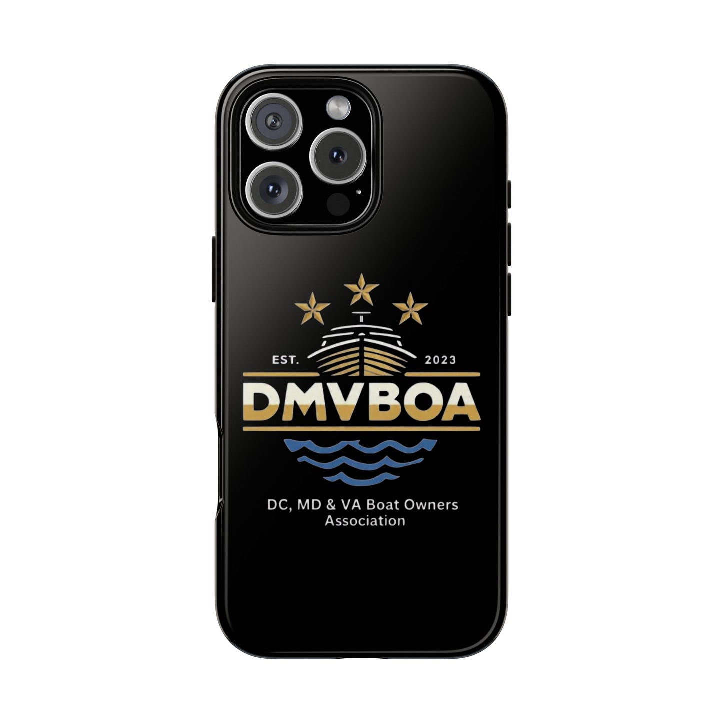 DMVBOA  Nautical Phone Case — DMV Boat Owners Association iPhone Cover