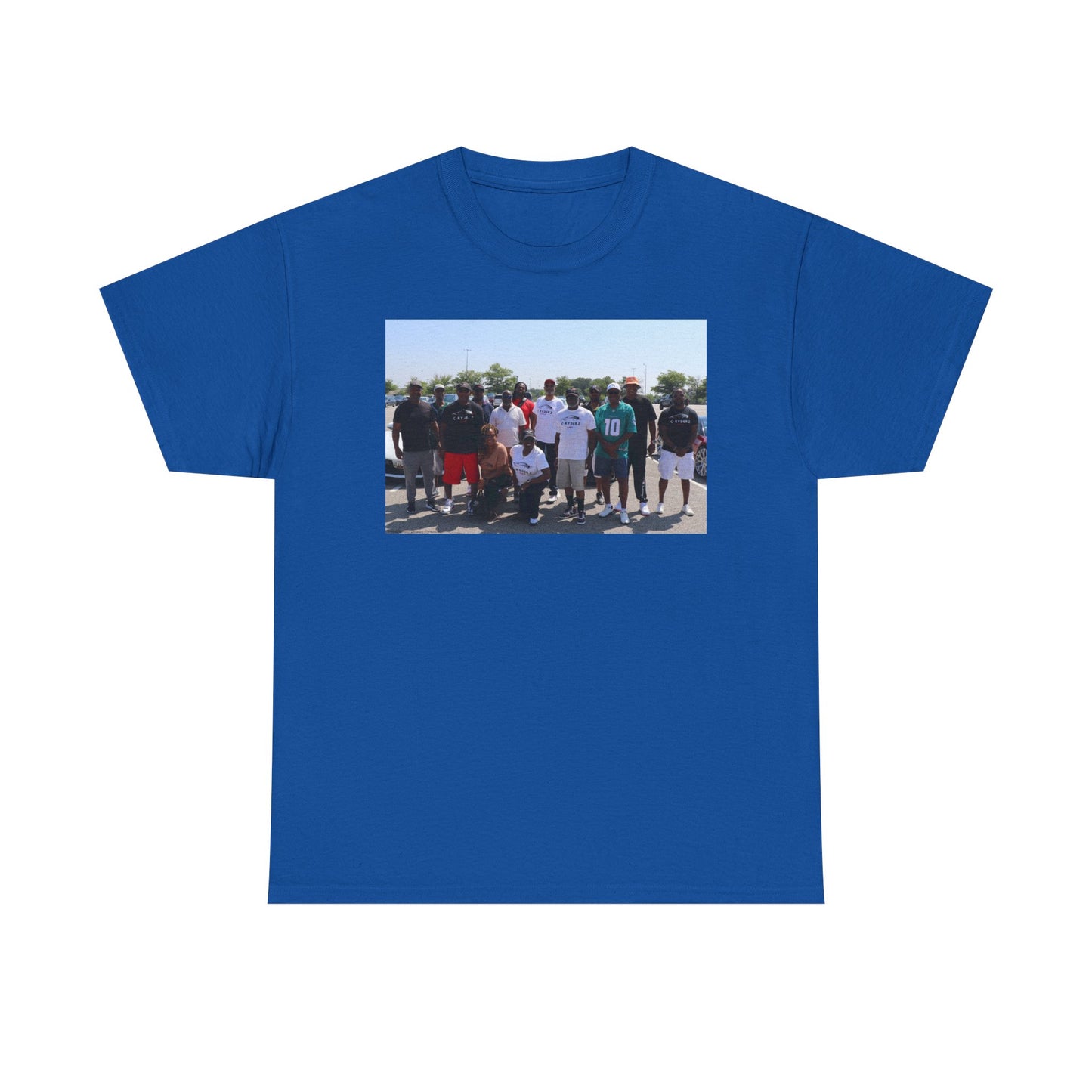 C-RYDERZ Group Photo Custom Tee — Personalized Reunion & Team Picture Shirt Printify