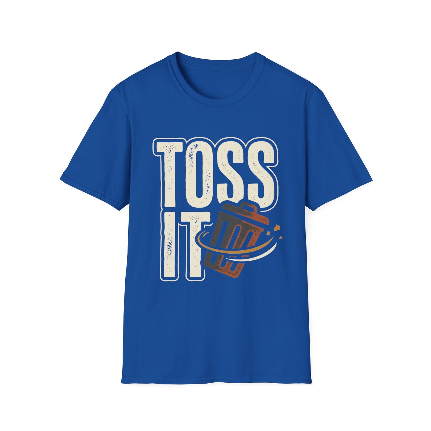 Toss It Graphic T‑Shirt — Casual Recycling / Trash Toss Tee