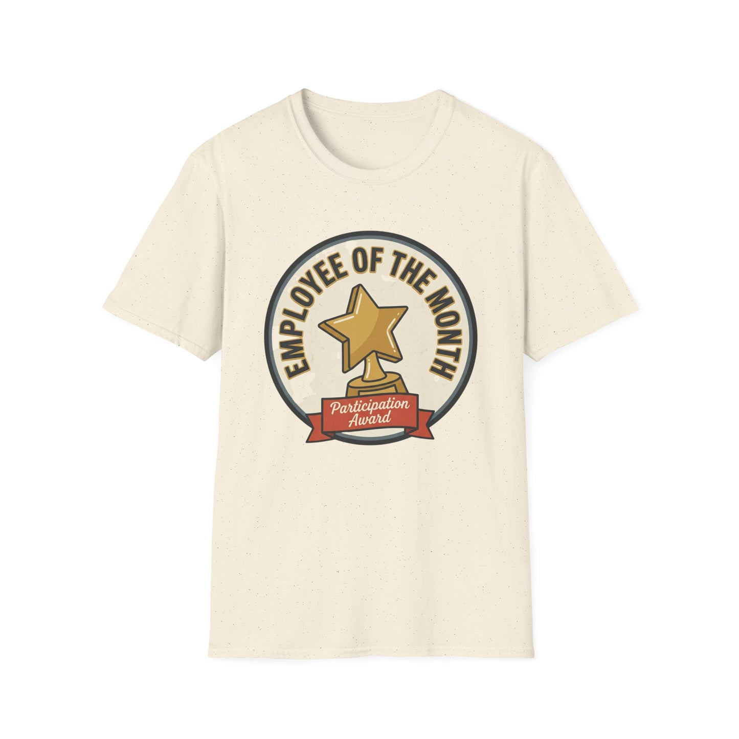 Employee of the Month T-Shirt — Participation Award Star Tee
