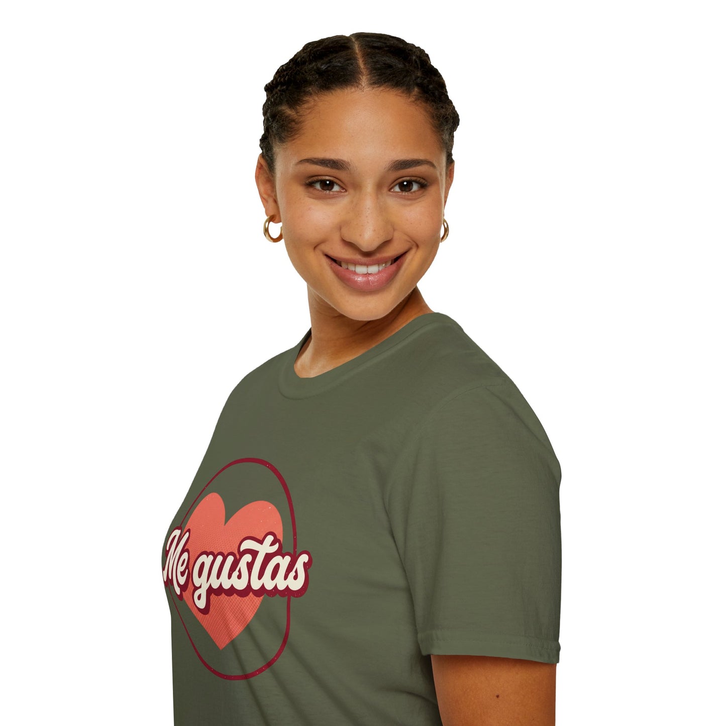 Me Gustas Heart T-Shirt — Spanish Love Graphic Tee