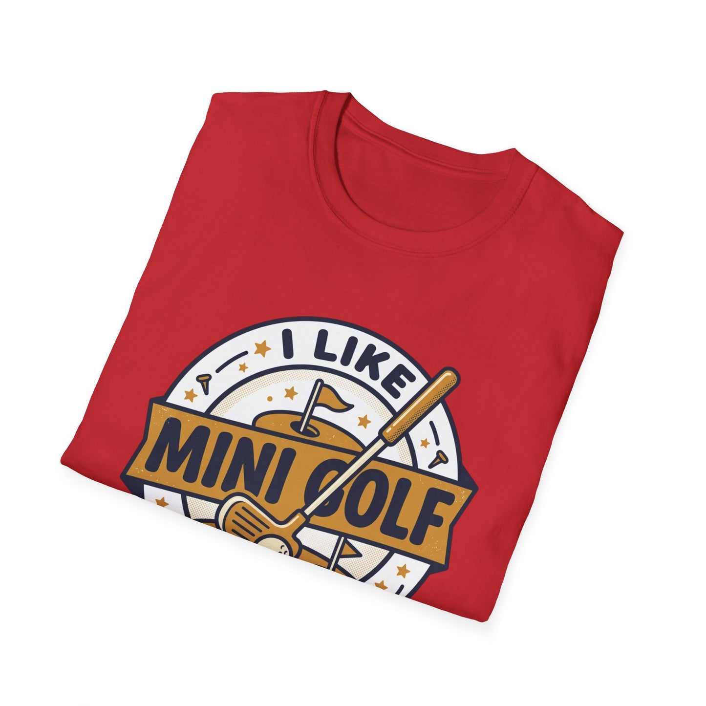 I Like Mini Golf T-Shirt — Retro Mini-Golf Graphic Tee for Fans & Players
