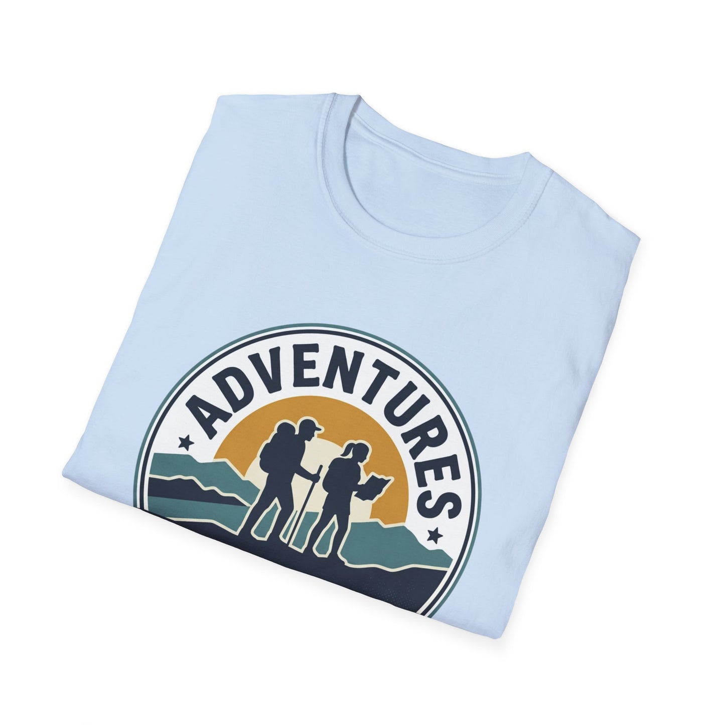 Adventures Are Better Together T-Shirt — Couples Hiking Outdoor Graphic Tee