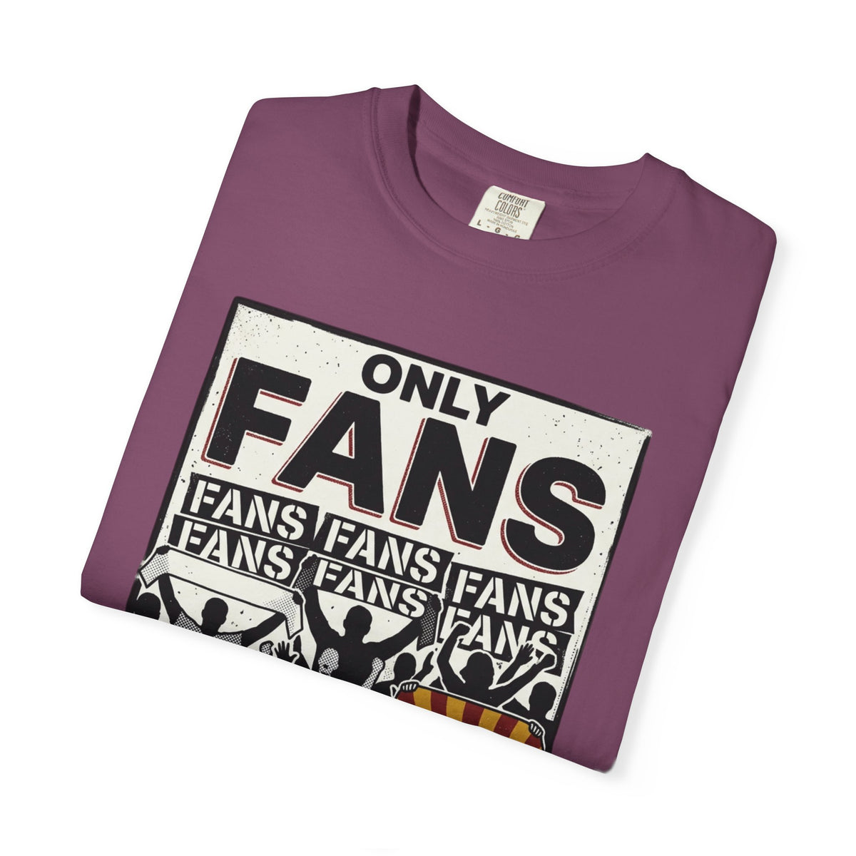 Only Fans Crowd Graphic T-Shirt — Vintage Sports Fan Tee