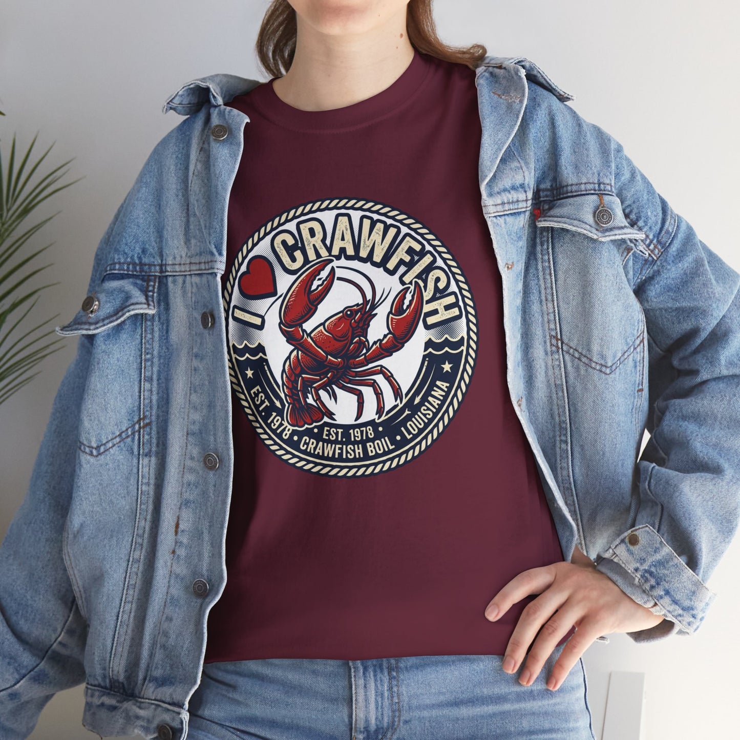 Crawfish Boil T-Shirt - I  Crawfish Seafood Festival Tee