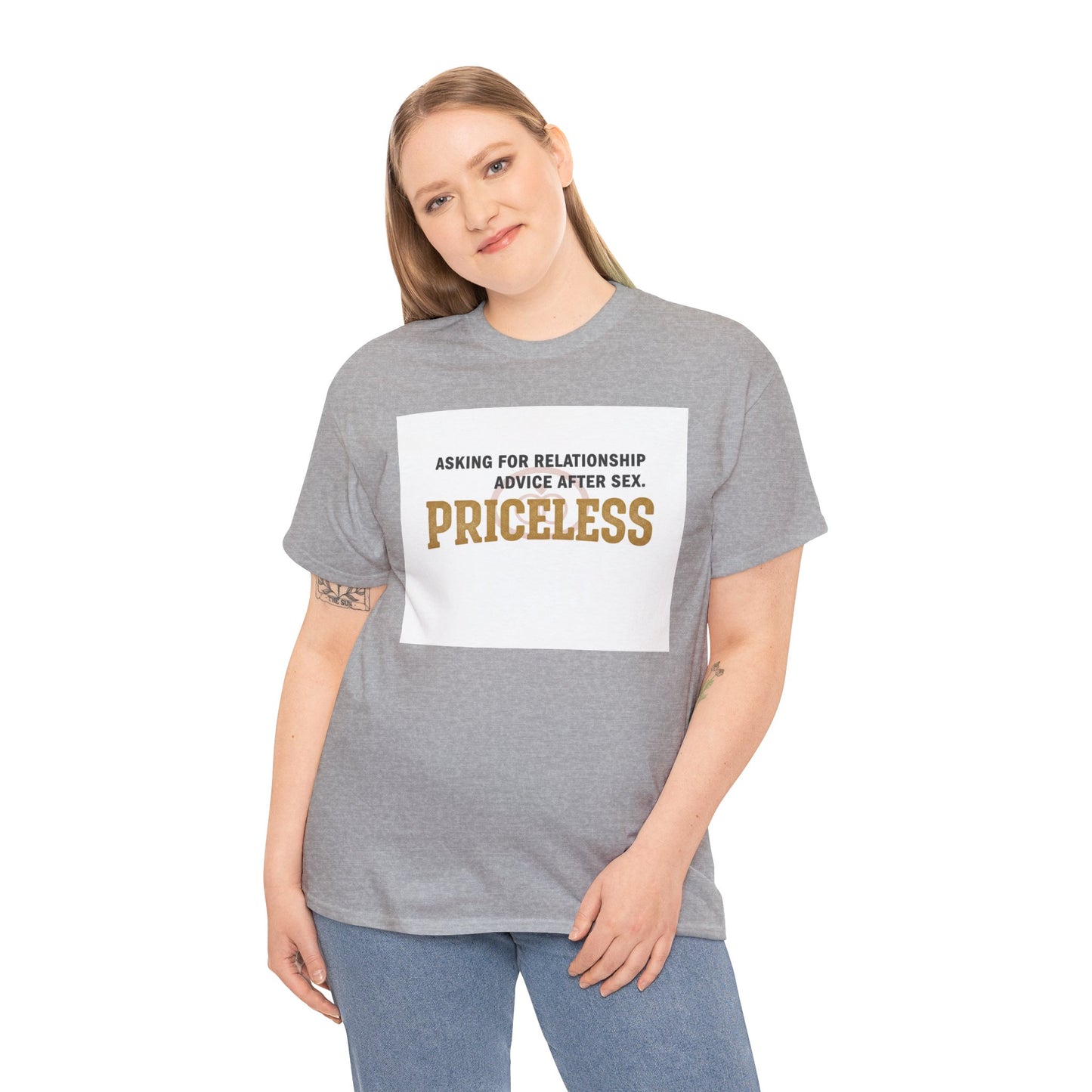 Priceless Funny Graphic Tee — "Asking for Relationship Advice After Sex" Casual Cotton Shirt