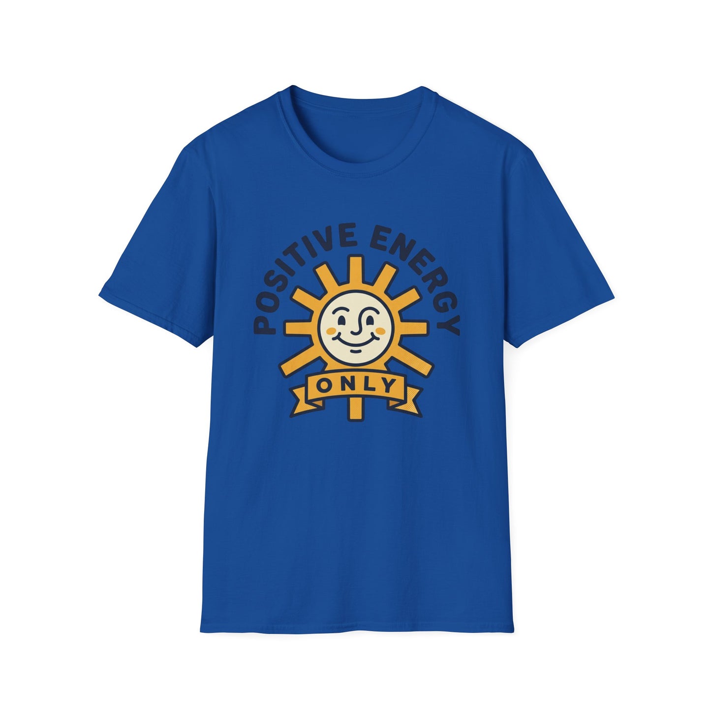 Positive Energy T-Shirt — Sunny 'Positive Energy Only' Graphic Tee