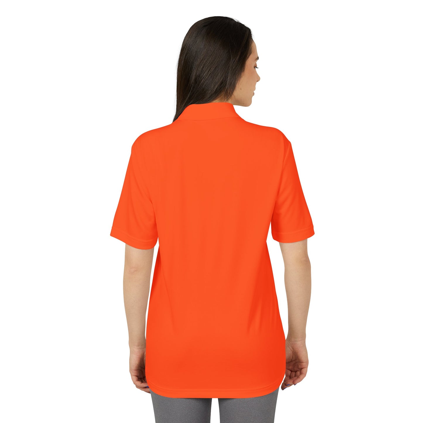 C-RYDERZ Unisex Performance Polo - Bright Orange Activewear