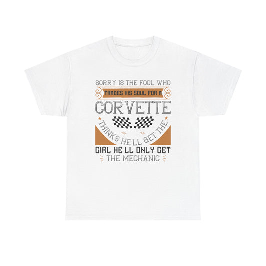 Funny Corvette Quote