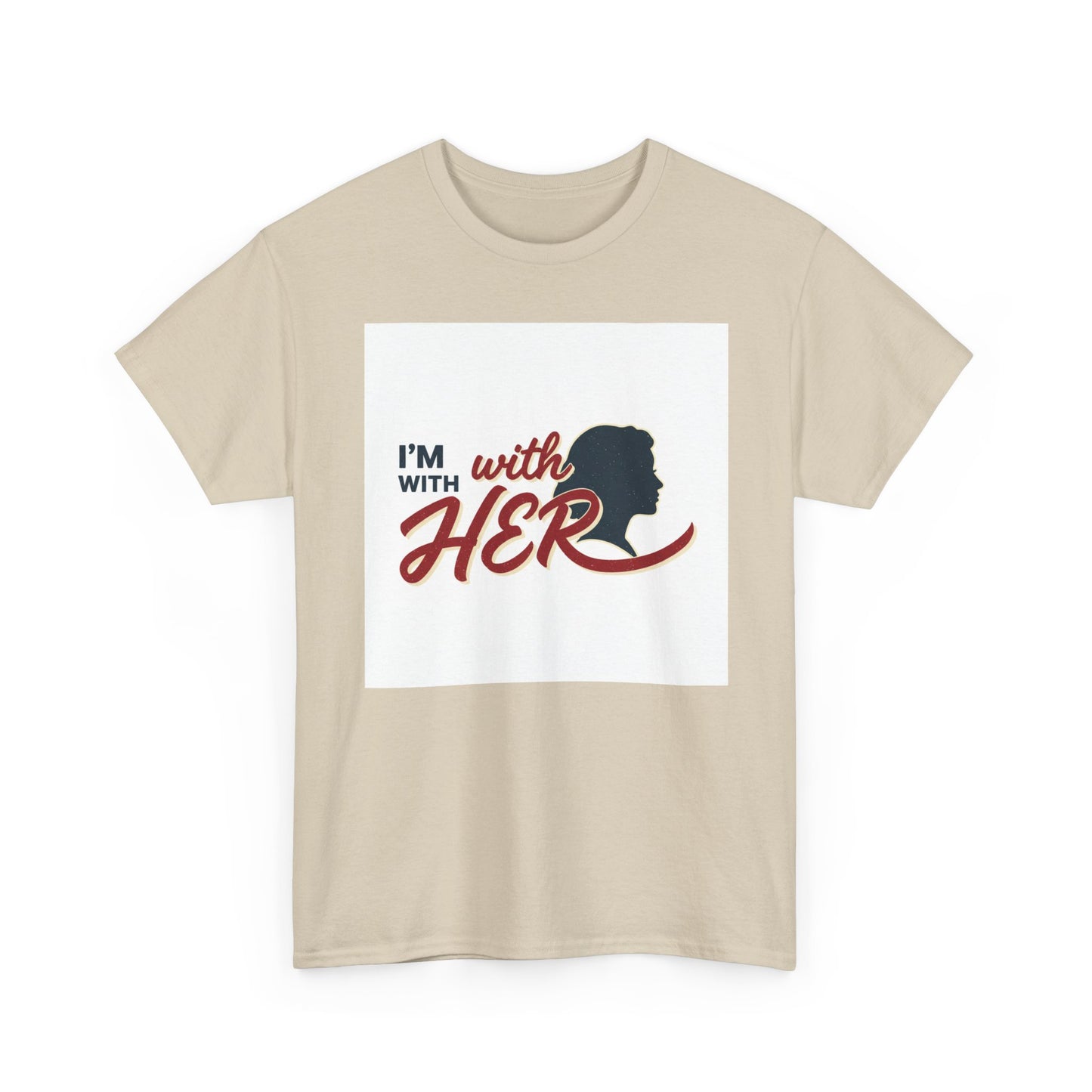 I'm With Her T-Shirt — Women's Rights / Feminist Silhouette Tee