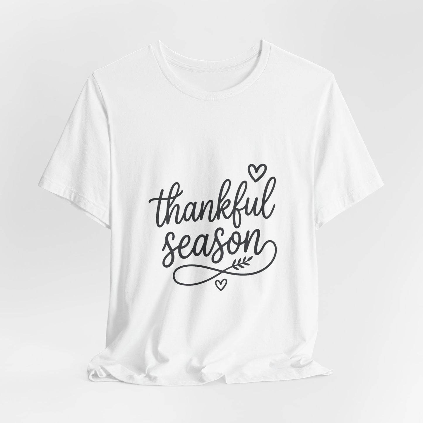 Thankful Season Tee | Thanksgiving fall gratitude shirt