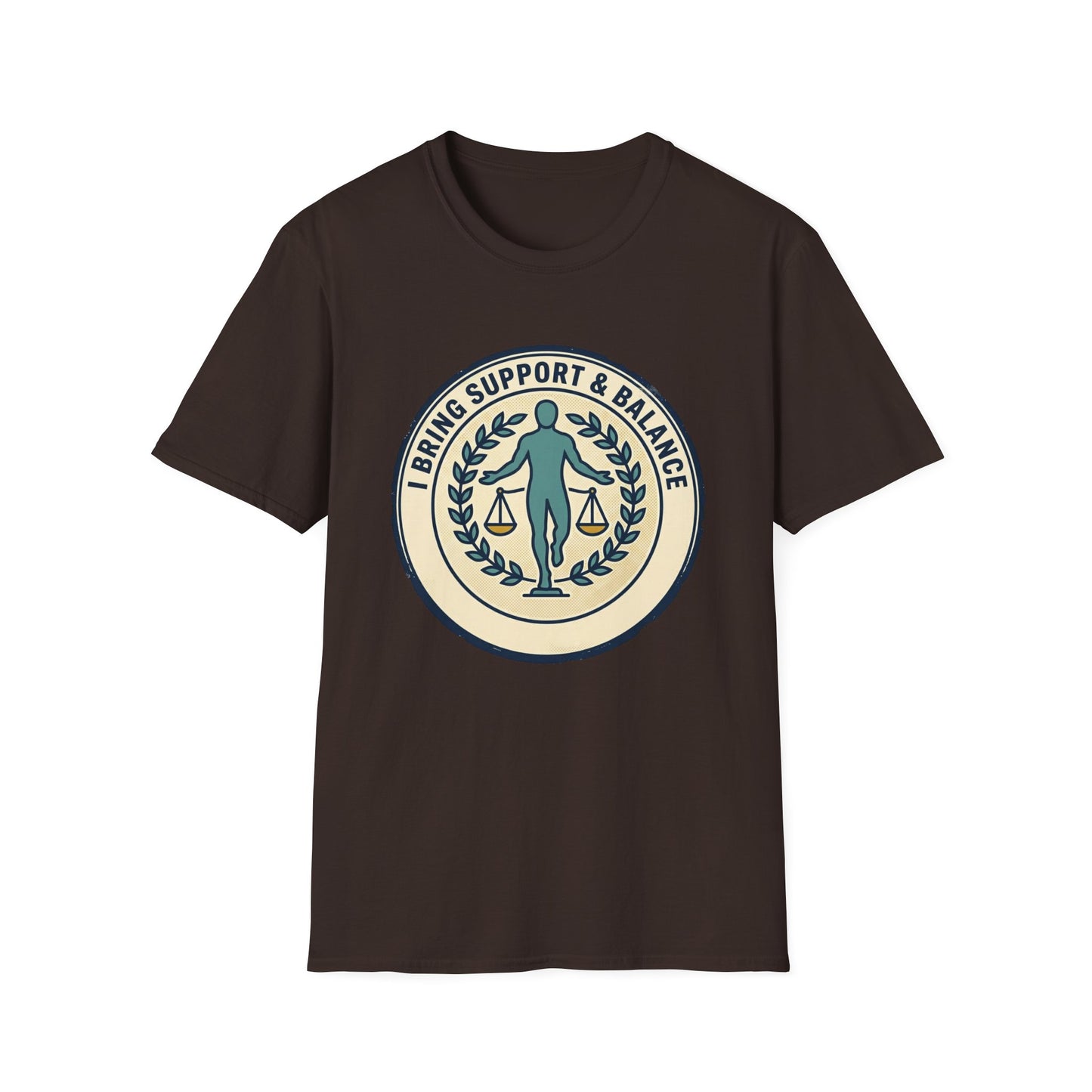 I Bring Support & Balance Graphic Tee-Balance & Support T-Shirt