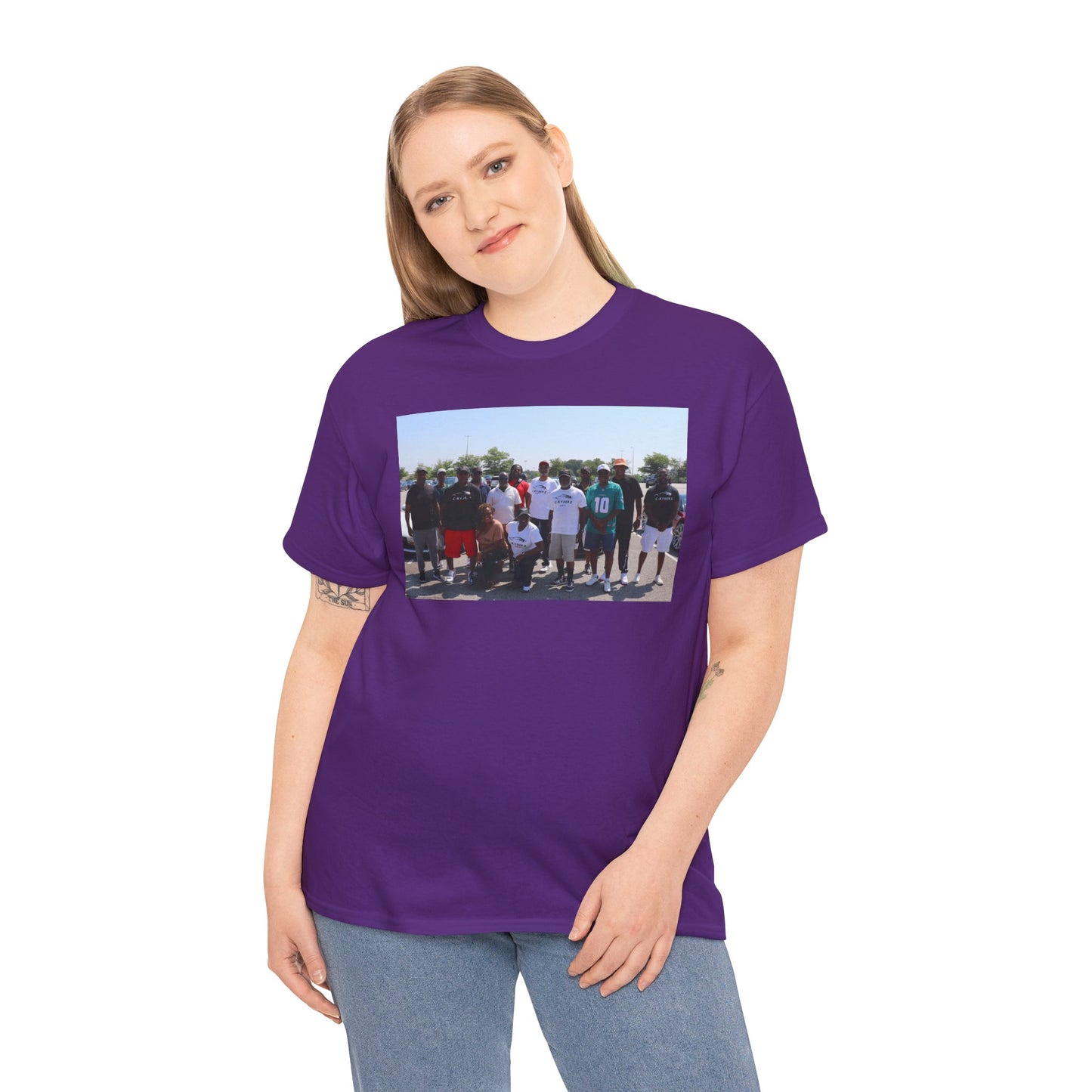 C-RYDERZ Group Photo Custom Tee — Personalized Reunion & Team Picture Shirt Printify