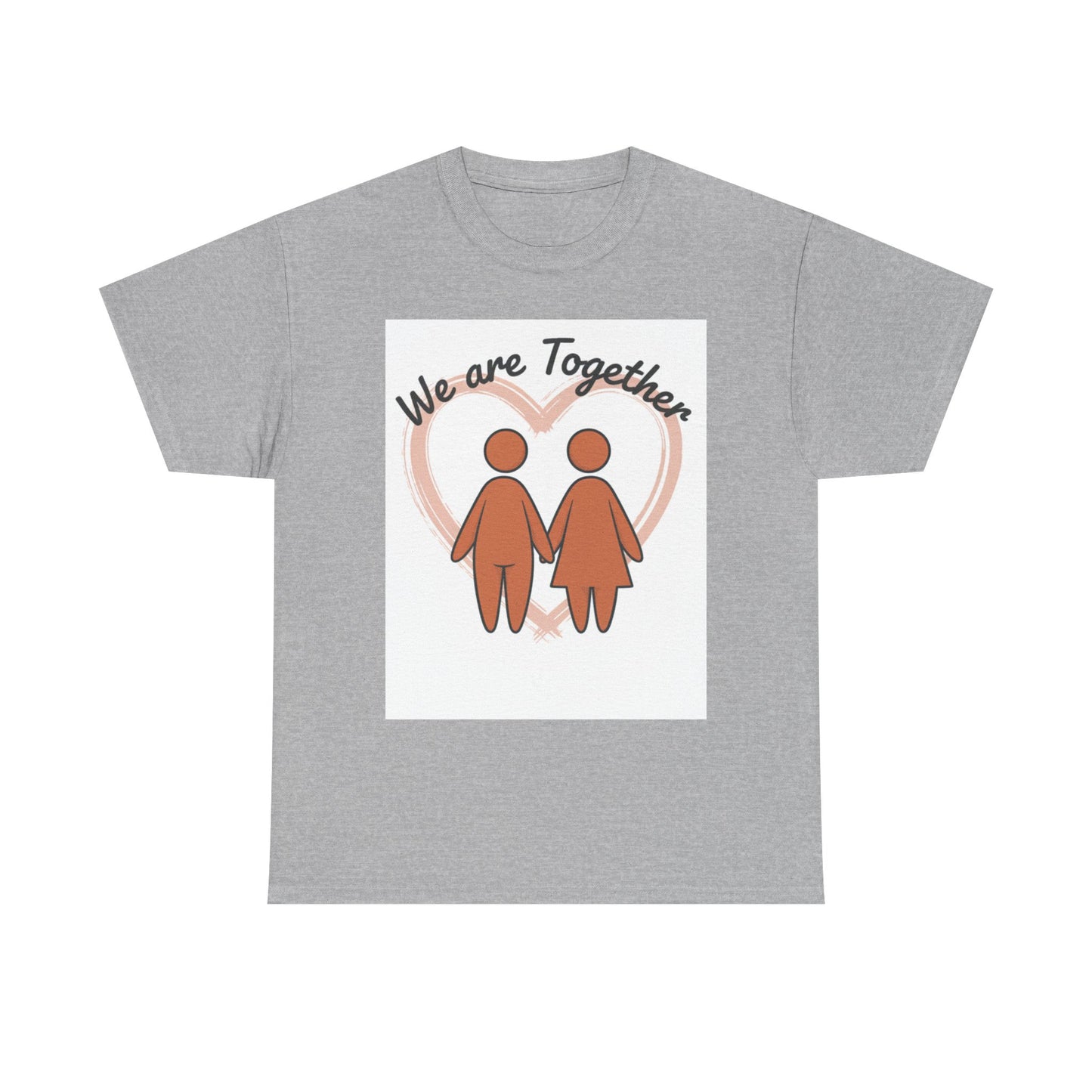 We Are Together Couple Tee — Matching Relationship T-Shirt