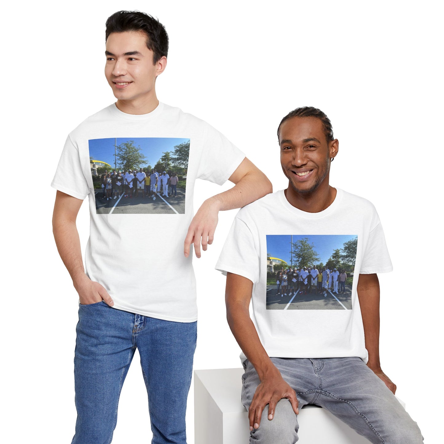 C-RYDERZ Photo Group Tee — Personalized Group Photo T-Shirt Printify