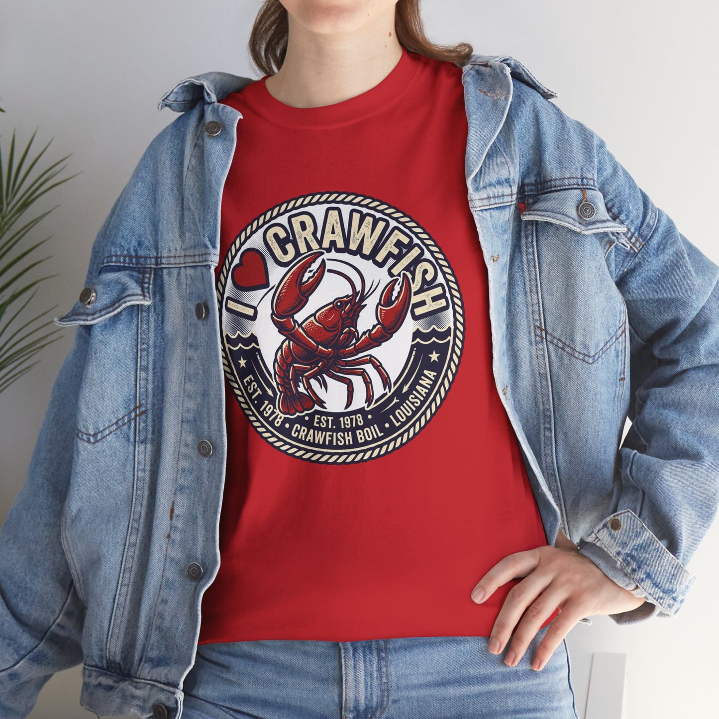 Crawfish Boil T-Shirt - I  Crawfish Seafood Festival Tee