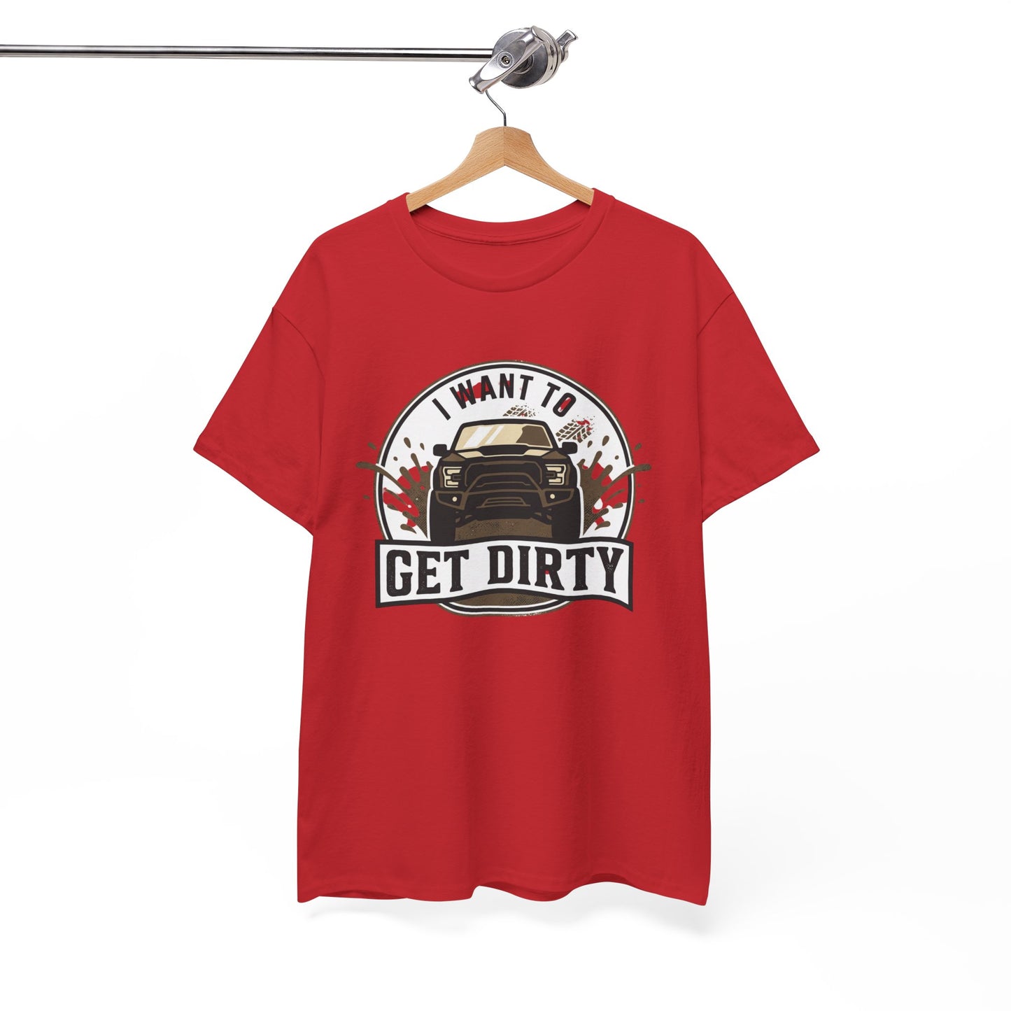 Get Dirty Truck Tee — Off-Road Adventure Graphic T-Shirt