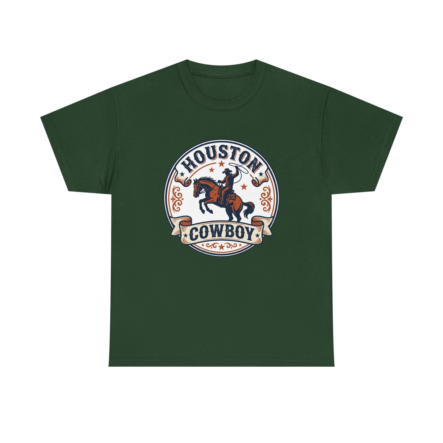 Houston Cowboy T-Shirt – Rodeo Western Graphic Tee