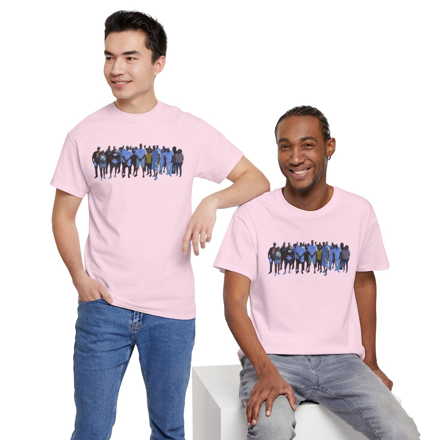 C-RYDERZ Crew Silhouette Graphic Tee — Diverse Group Streetwear T-Shirt