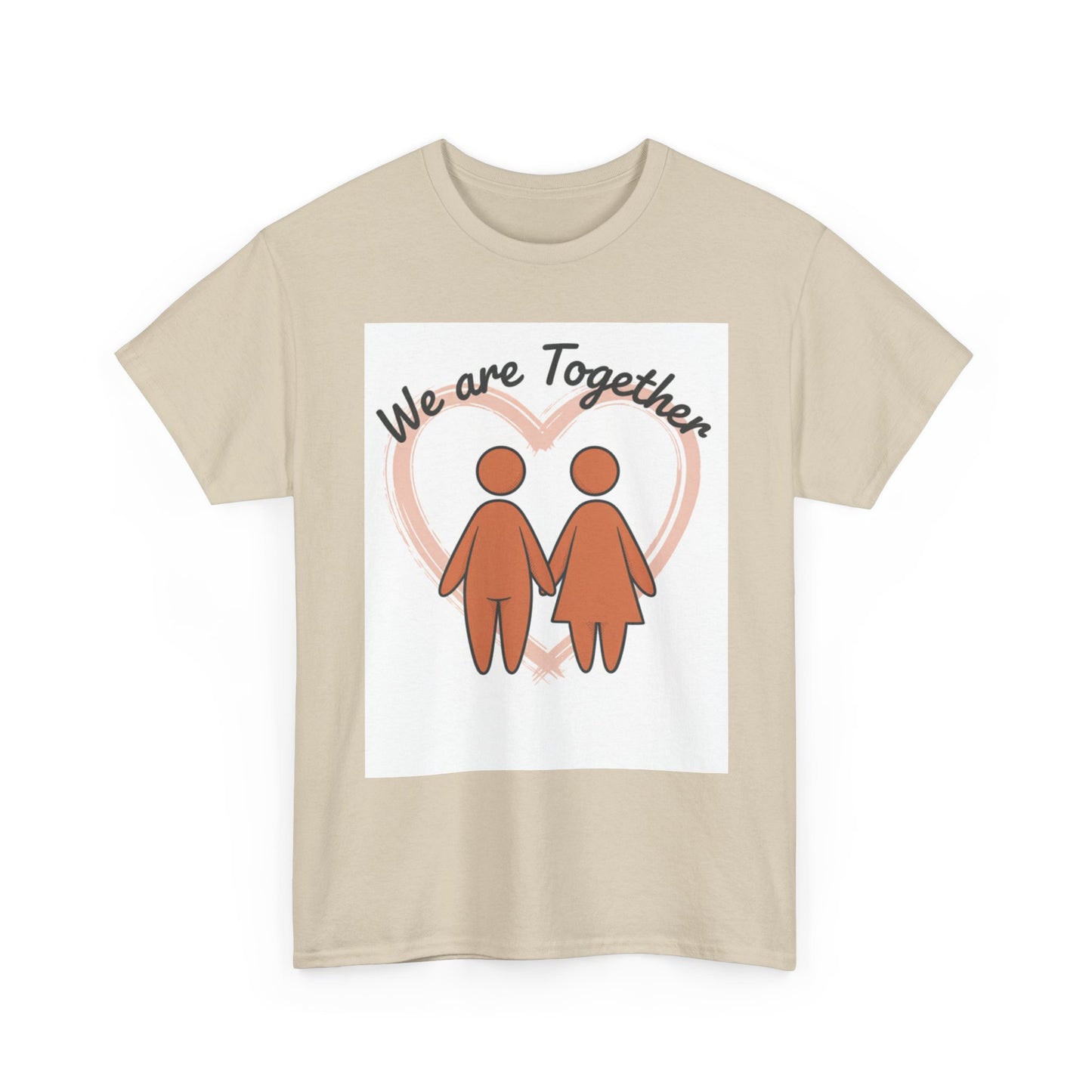 We Are Together Couple Tee — Matching Relationship T-Shirt