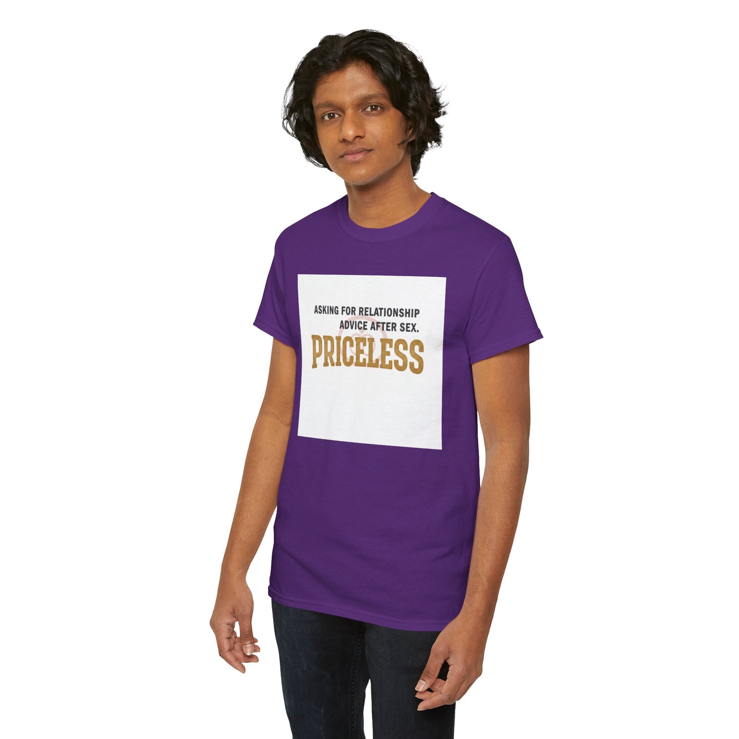 Priceless Funny Graphic Tee — "Asking for Relationship Advice After Sex" Casual Cotton Shirt