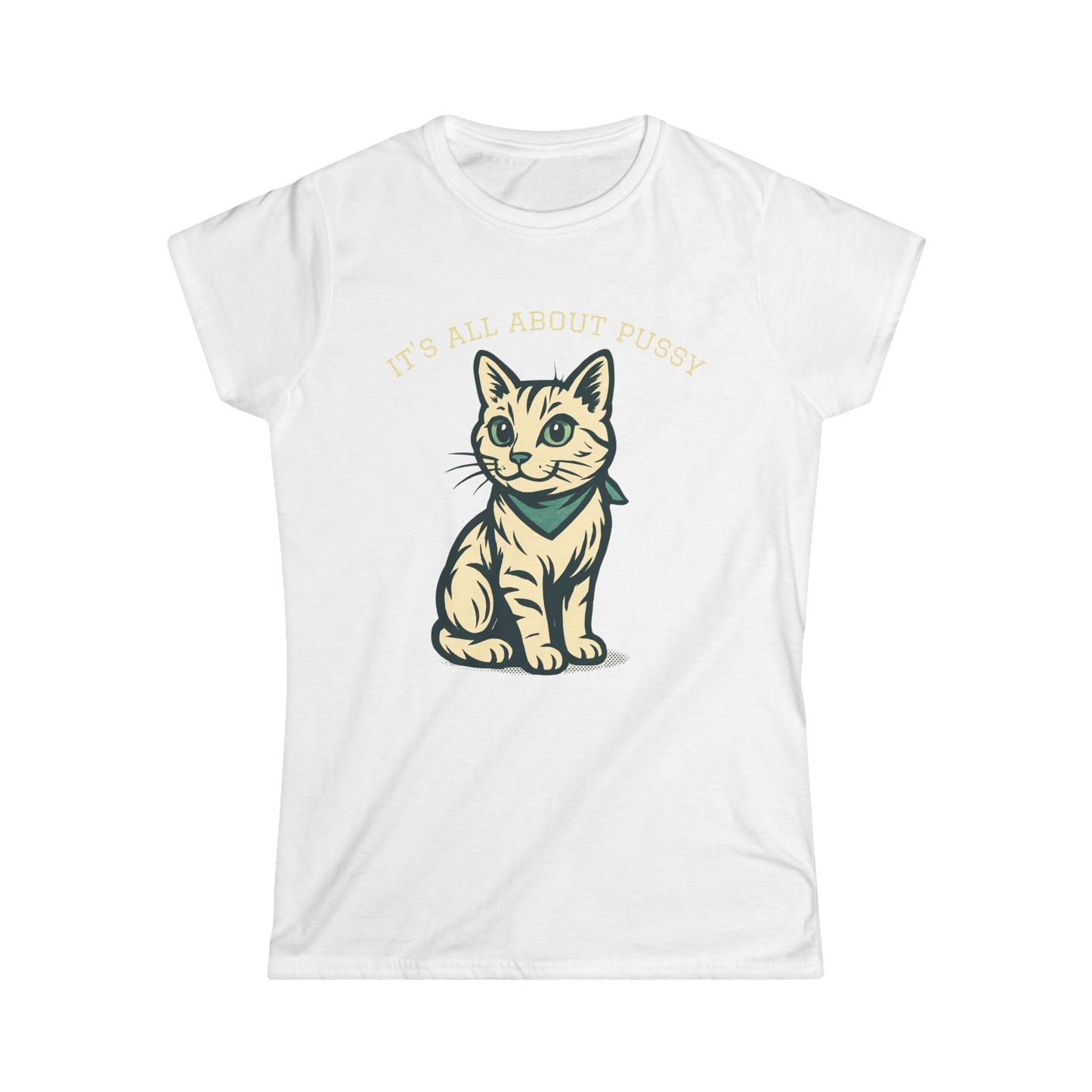 Cute Kitten Graphic Tee — Cat Mom Cute Cat T-Shirt