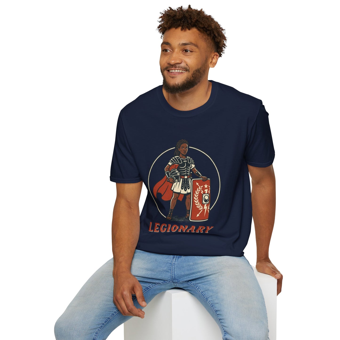 Legionary Roman Soldier Graphic T-Shirt