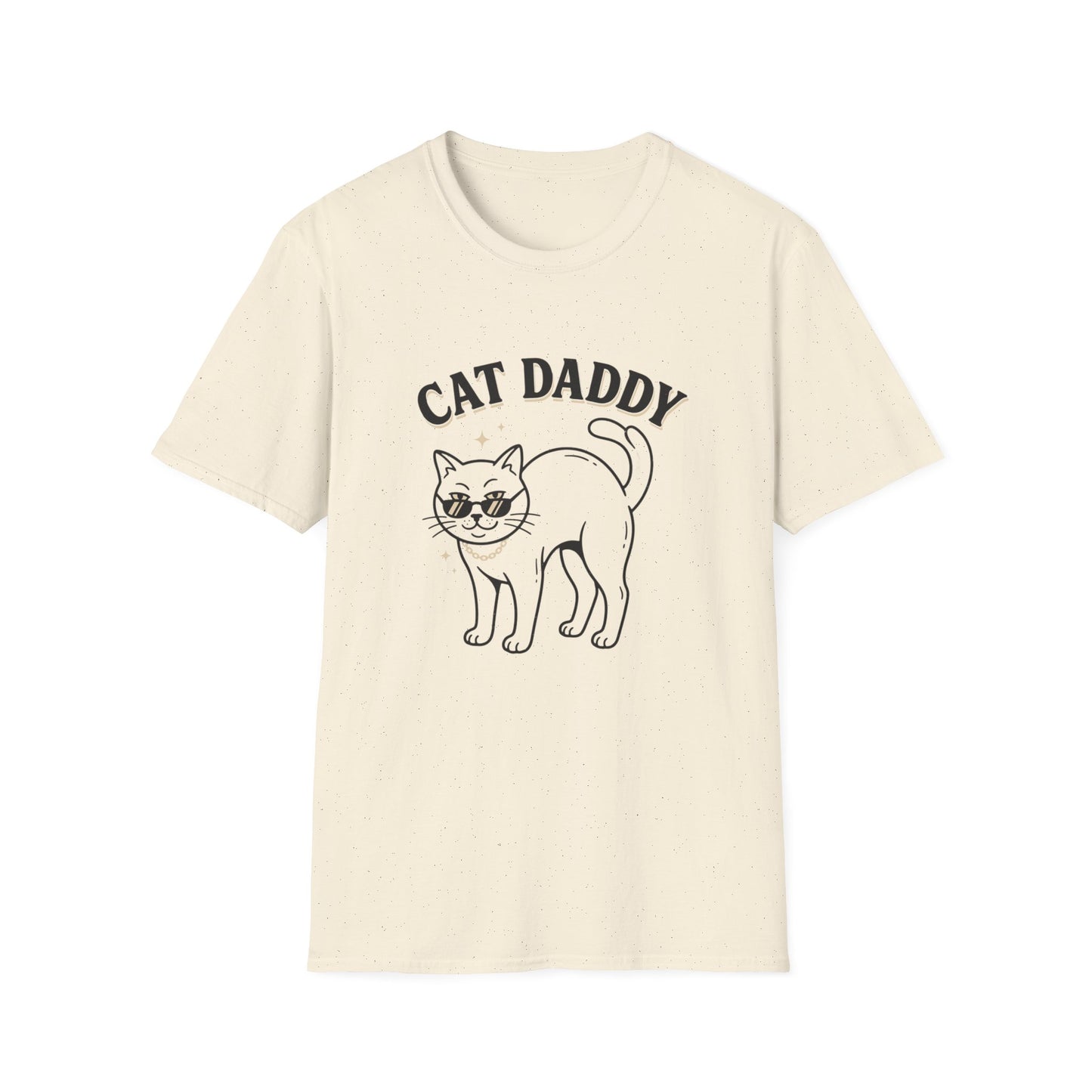 Cat Daddy T-Shirt — Retro Cute Cat Graphic Tee for Cat Lovers