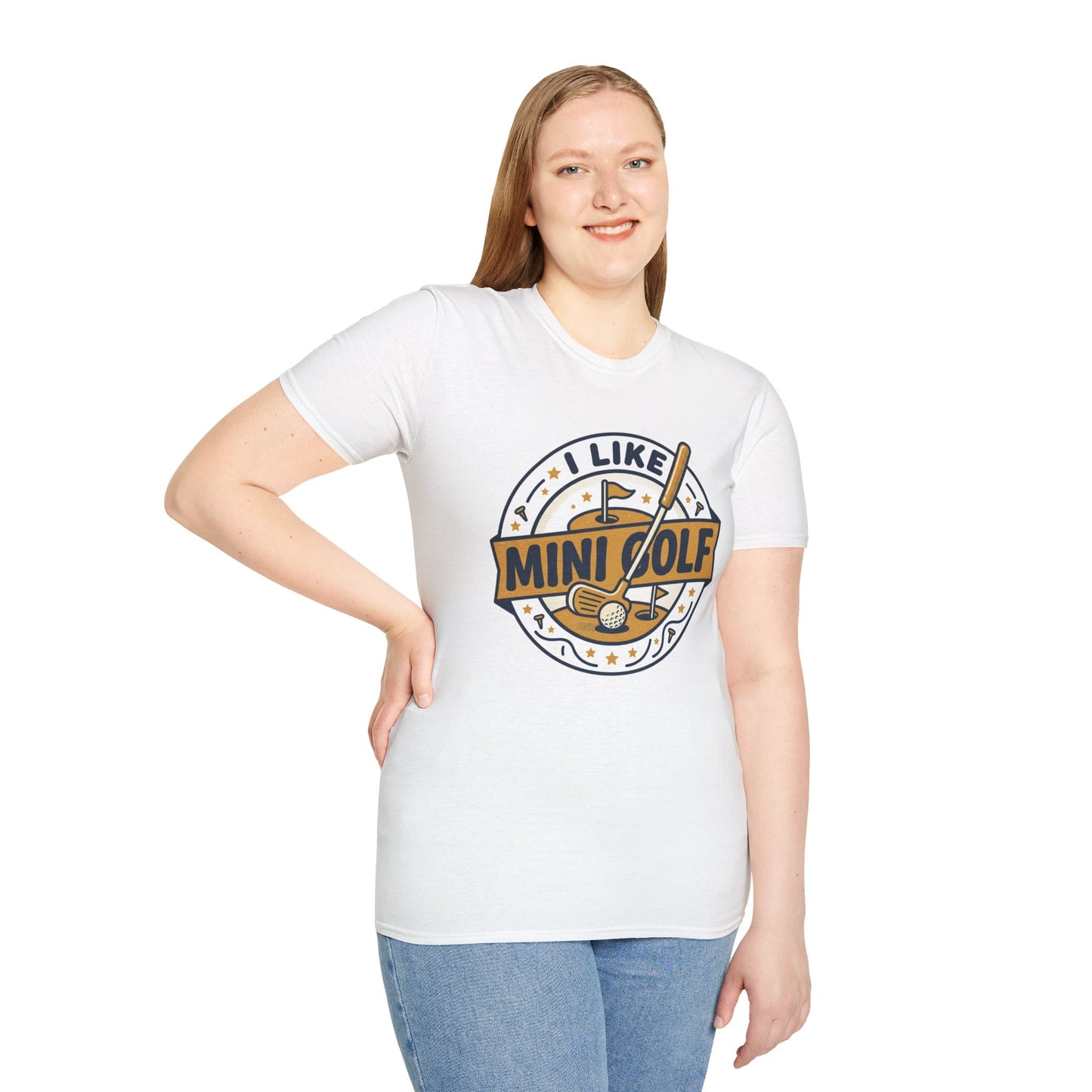 I Like Mini Golf T-Shirt — Retro Mini-Golf Graphic Tee for Fans & Players