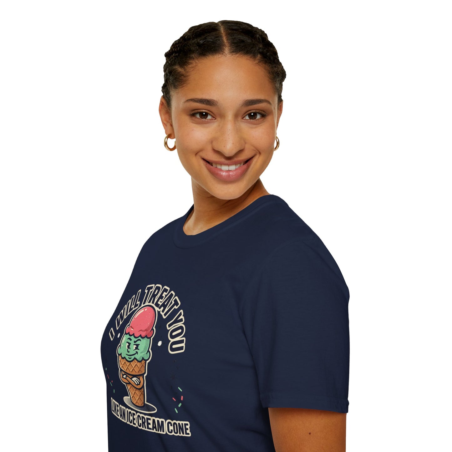 I Will Treat You Like An Ice Cream Cone T-Shirt — Cute Ice Cream Graphic Tee