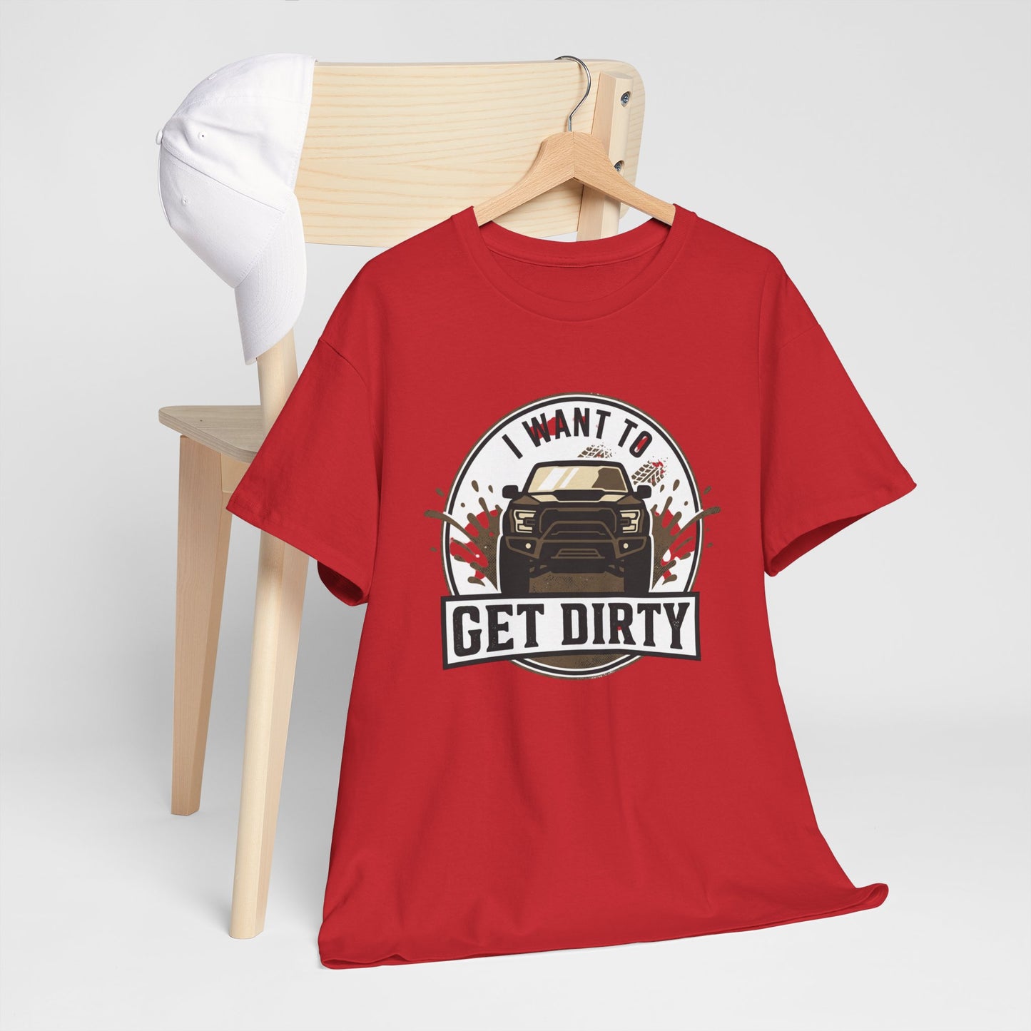 Get Dirty Truck Tee — Off-Road Adventure Graphic T-Shirt