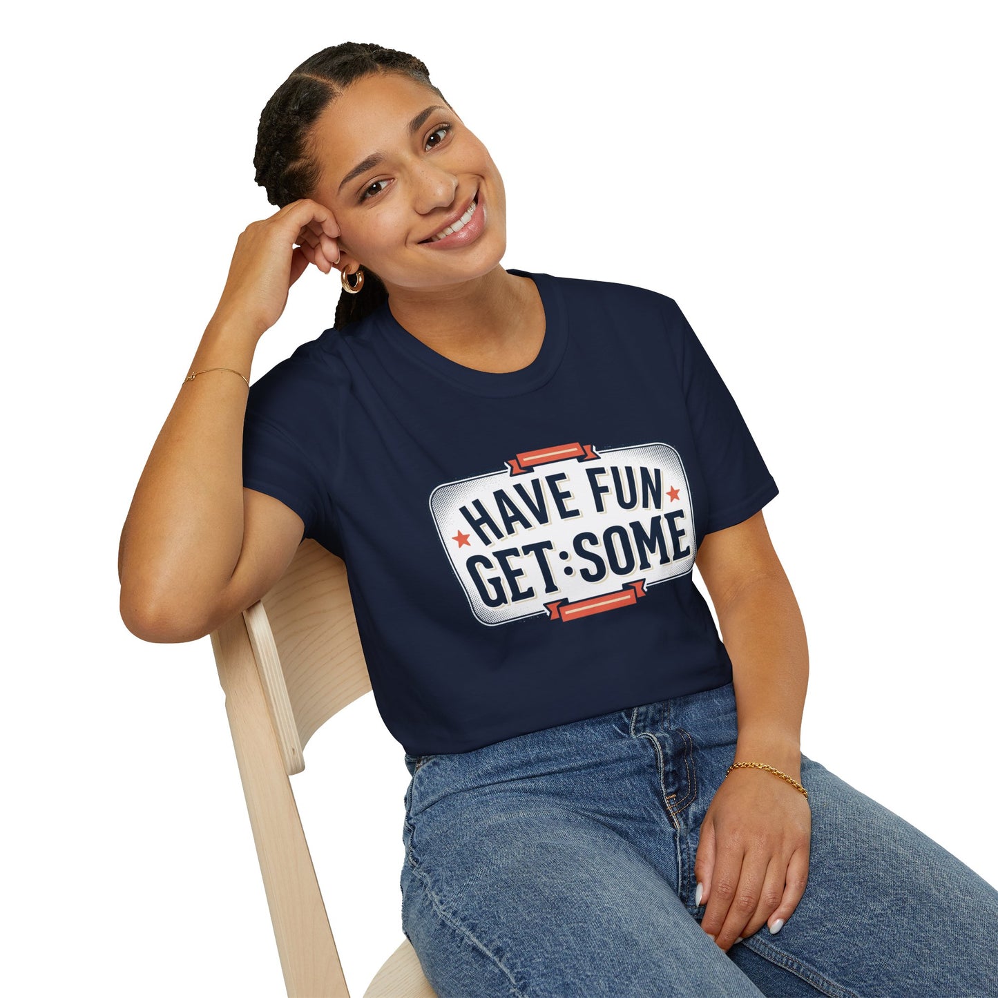 Have Fun Get Some T-Shirt — Retro Road Sign Graphic Tee