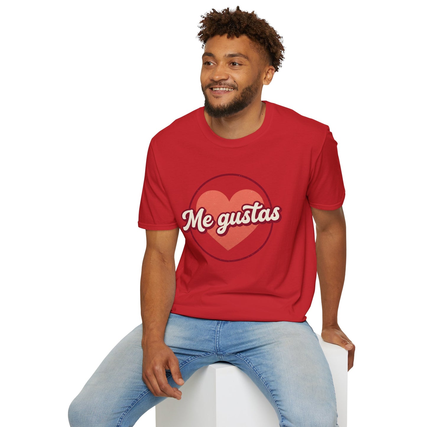 Me Gustas Heart T-Shirt — Spanish Love Graphic Tee