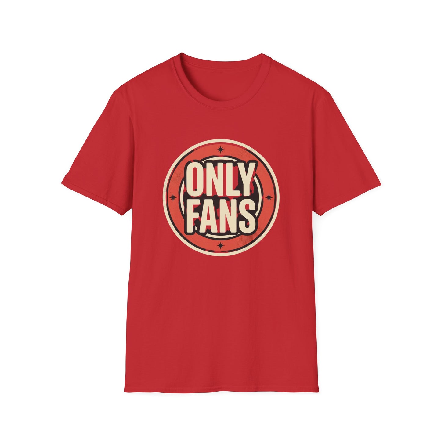 OnlyFans Logo Graphic T-Shirt — Retro Circle Design