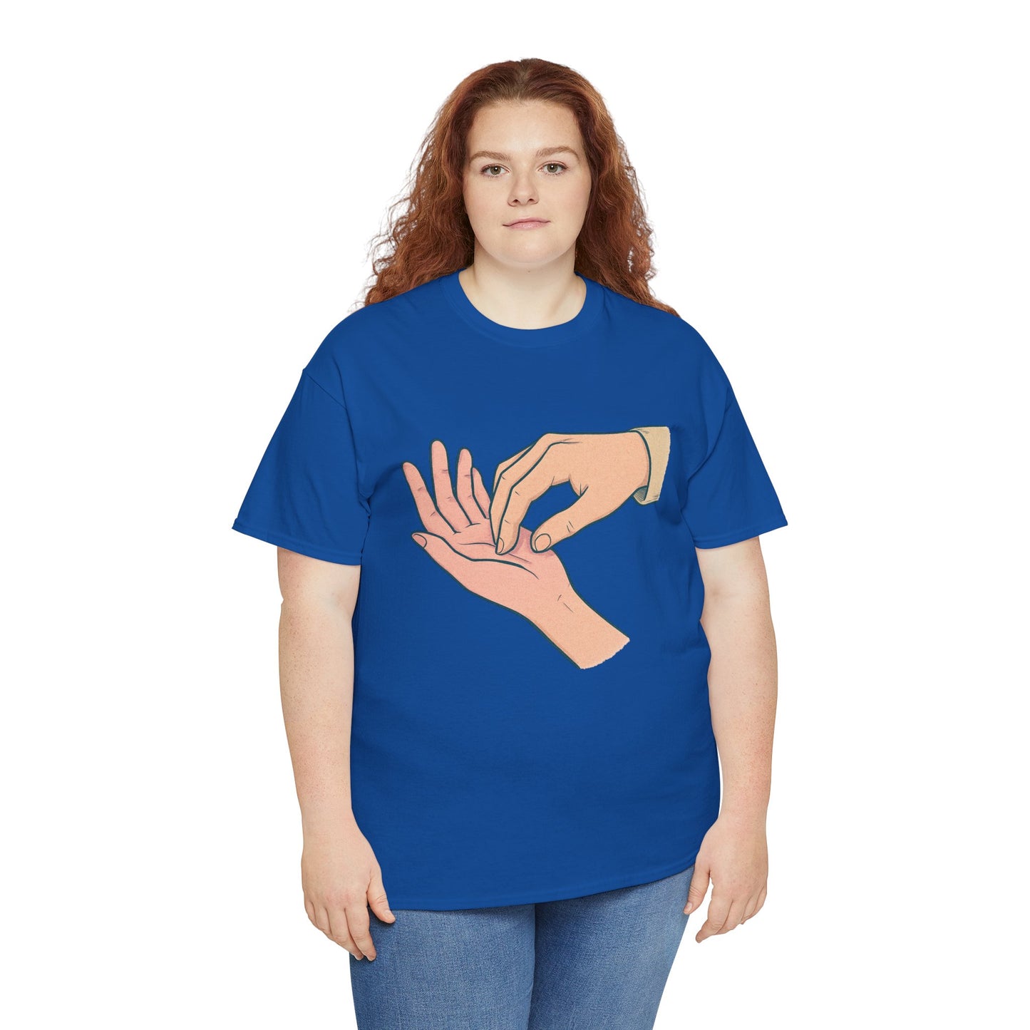 T-Shirt - Gentle Palm Reading Illustration Tee