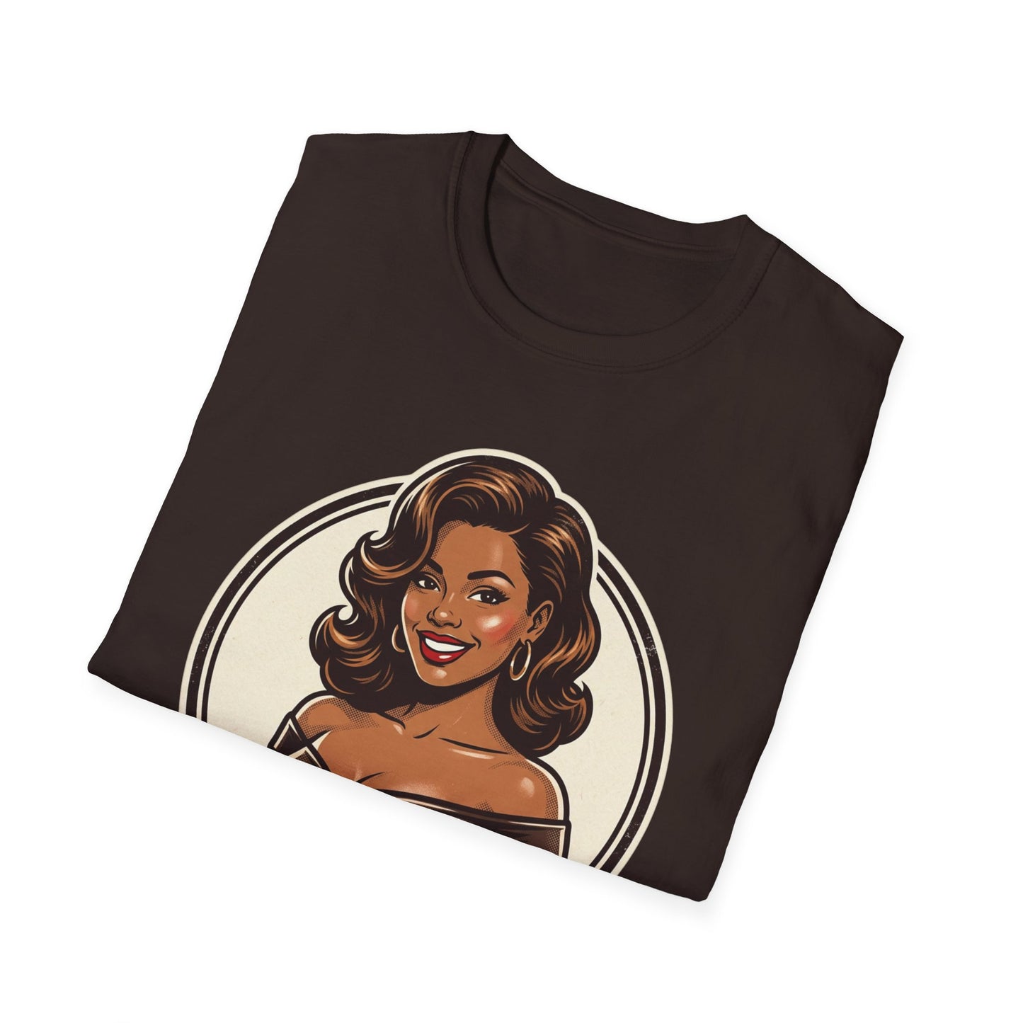 "Super Sexy Crew Mate" Retro Pin-Up Graphic Tee Printify