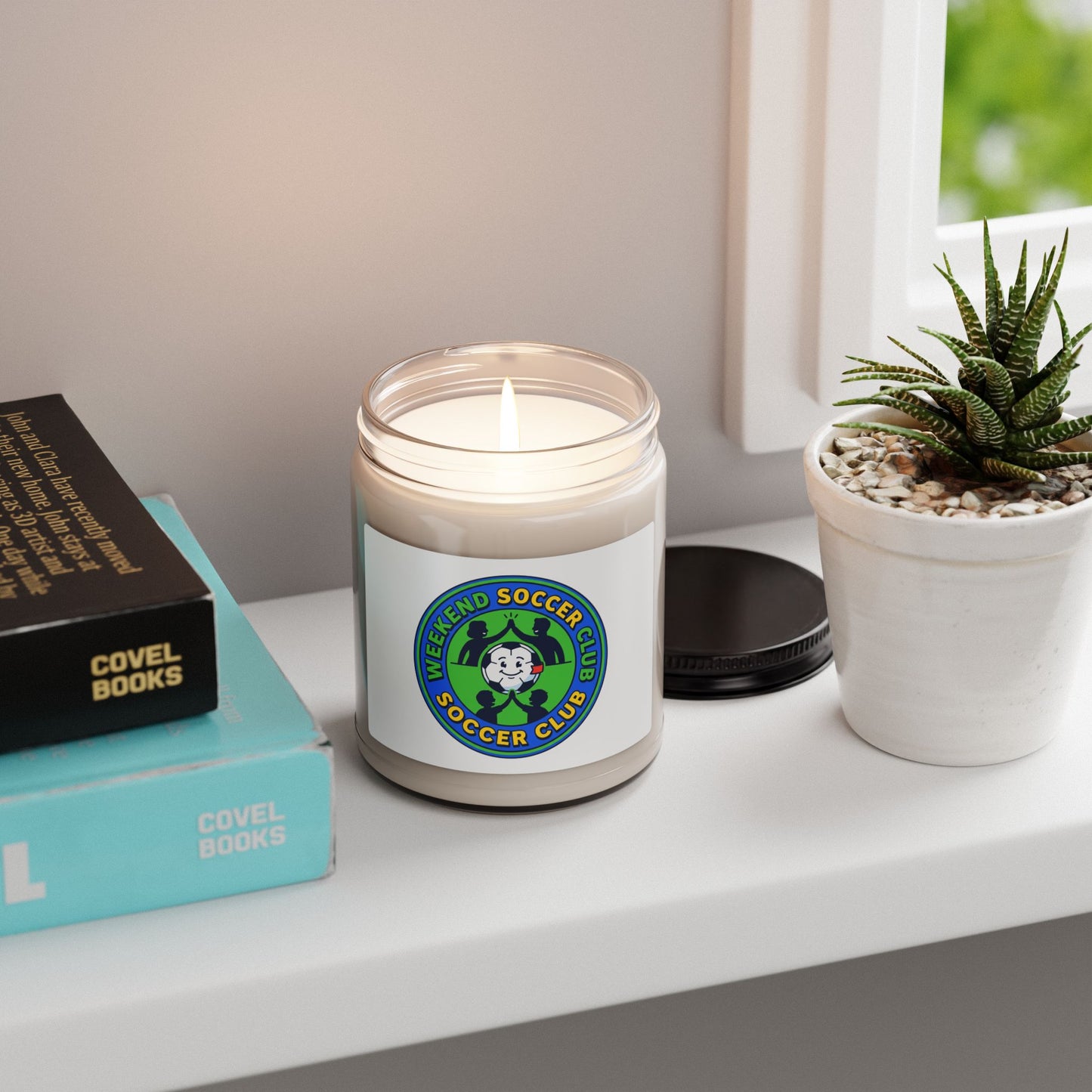 Soccer Scented Soy Candle, 9oz
